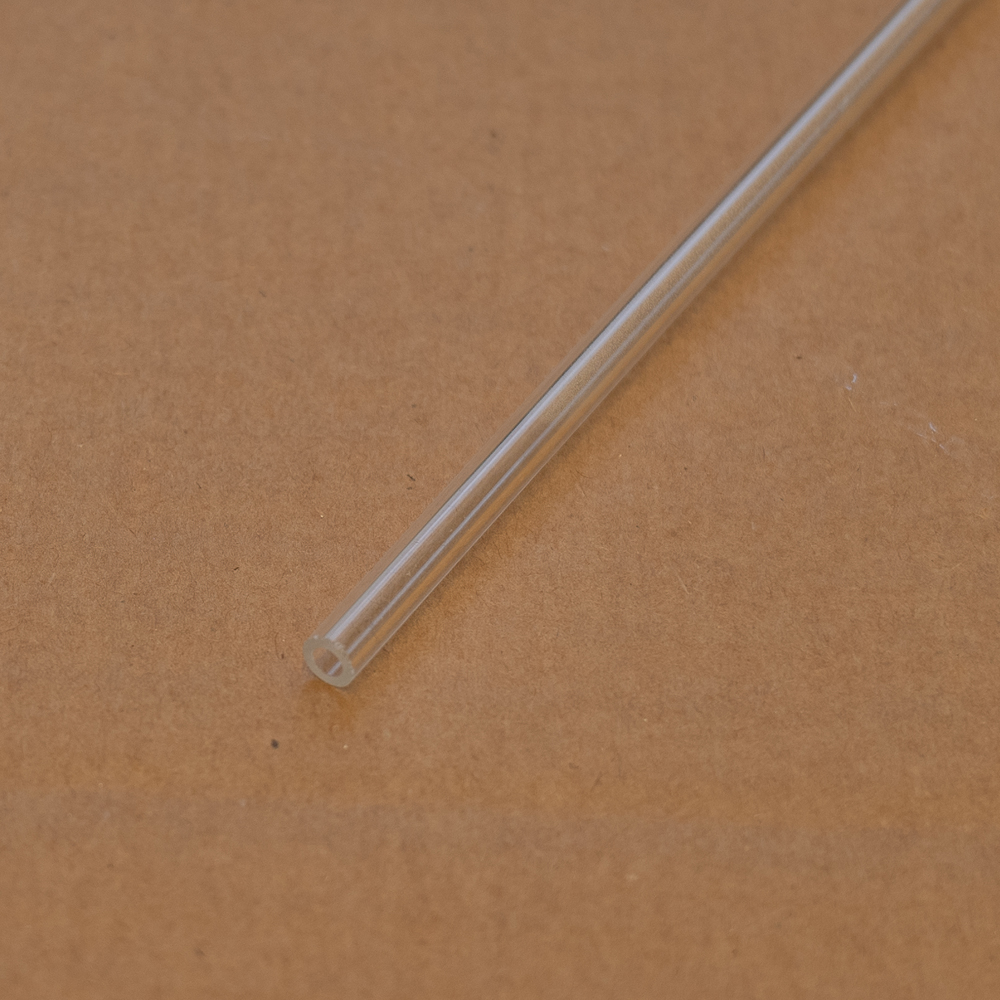 5mm x 1mm Clear Acrylic Tube (extruded)